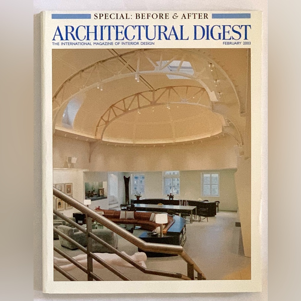 February 2003 Architectural Digest Special Before And After